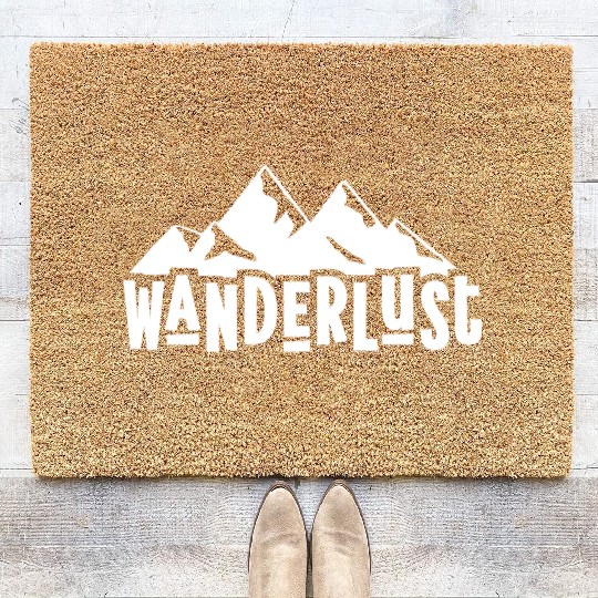 Hiking | Mountaineer | Wanderlust | Climbing Coir Doormats