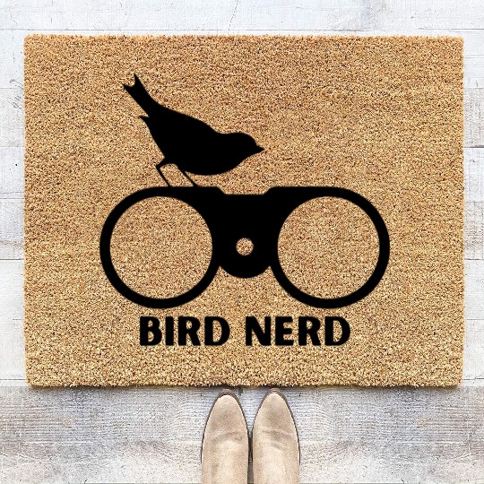 Bird Nerd Coir Doormats