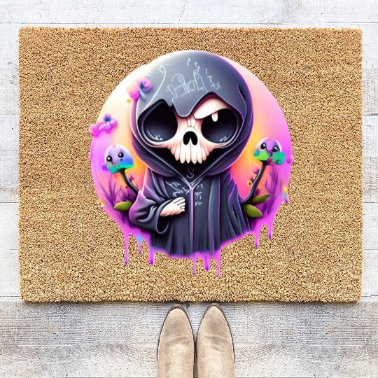 Grim Reaper Coir Doormats