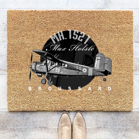 Max Holste MH.1521 Broussard Aircraft Coir Doormats