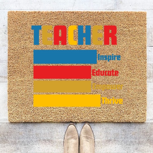 TEACHER Coir Doormats