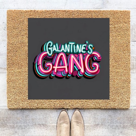 GALENTINE'S Gang Coir Doormats