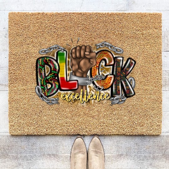 Black Excellence Coir Doormats