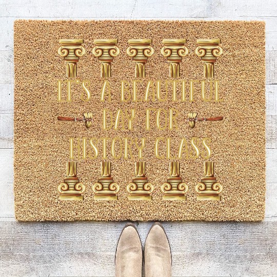 History Teacher Coir Doormats