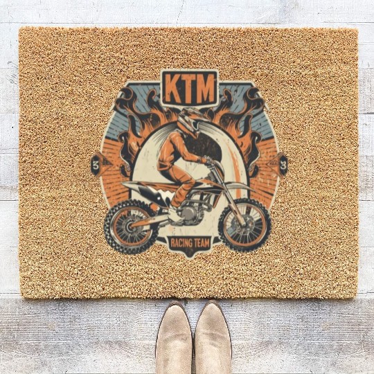 ktm racing team Coir Doormats
