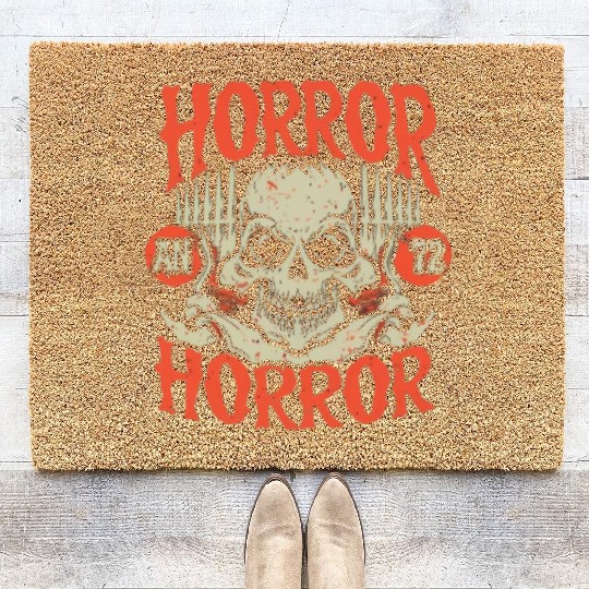 Horror Coir Doormats