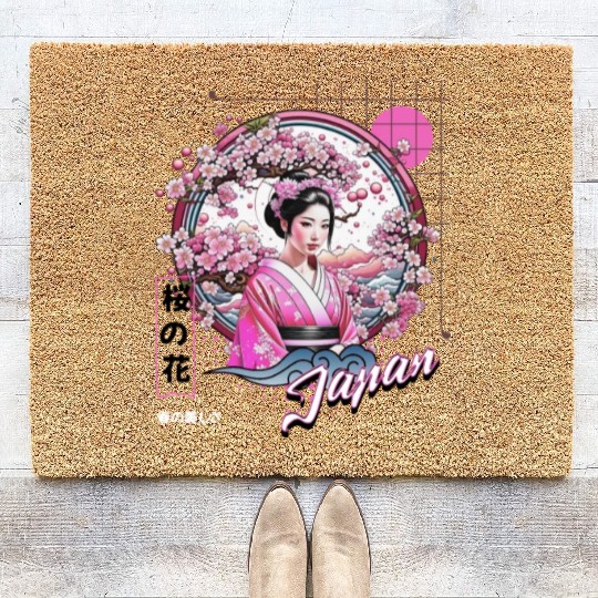 Sakura Serenity Coir Doormats