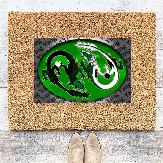 Yang and Ying Coir Doormats