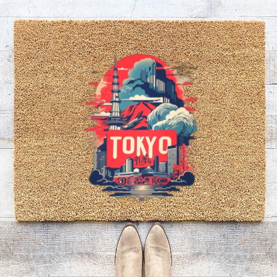 Tokyo Vintage Coir Doormats