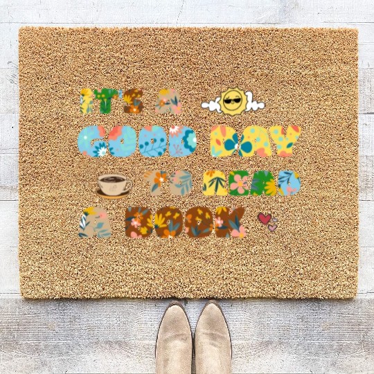 Book Lover Women's day Coir Doormats