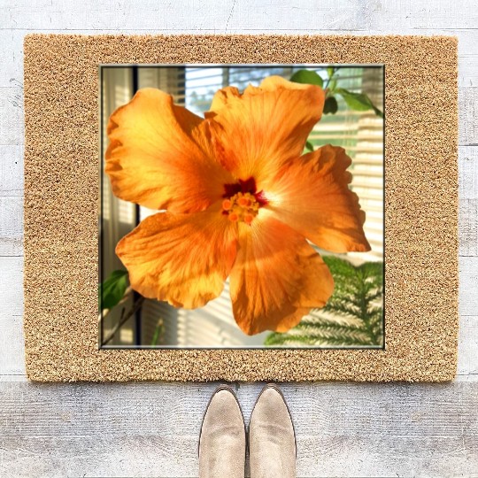 Hibiscus 3 Coir Doormats