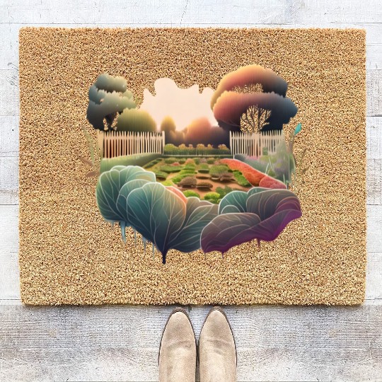 Vegetable Garden Coir Doormats