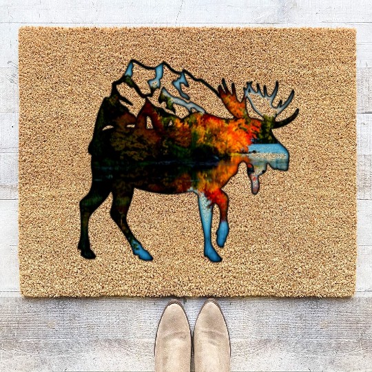 moose mountain Coir Doormats