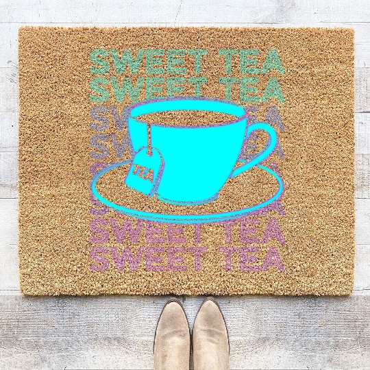 Sweet Tea Retro Coir Doormats