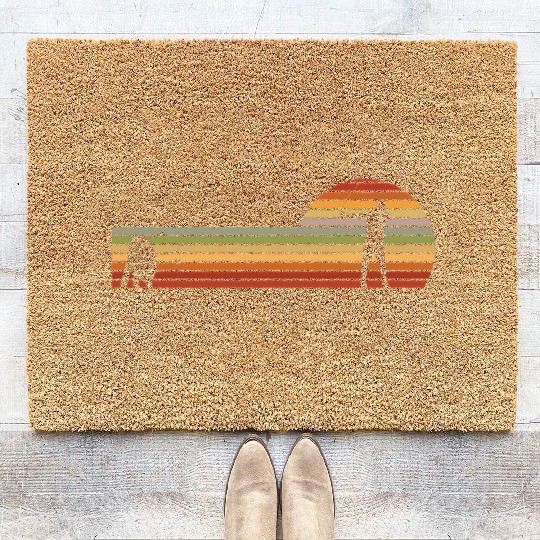 Retro Archery Coir Doormats