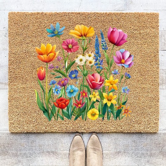 Spring is coming Coir Doormats