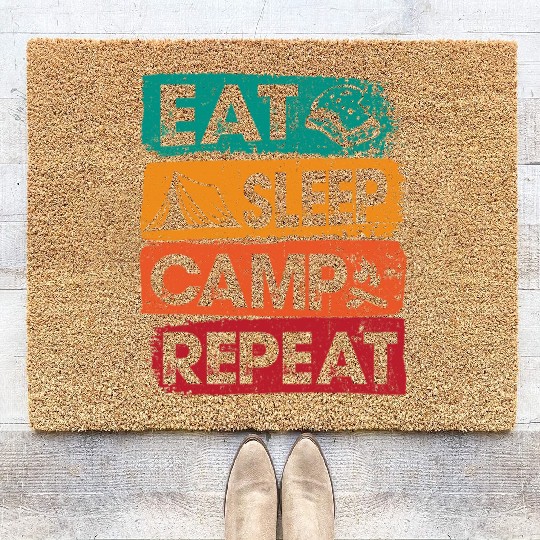 Hiking Camping Nature Coir Doormats