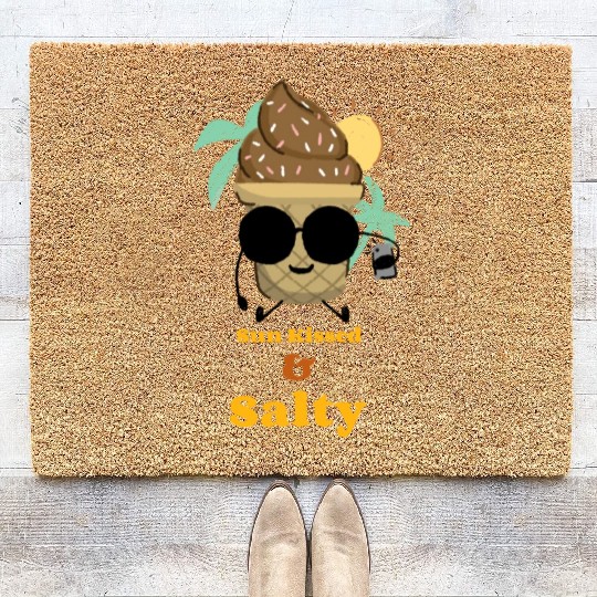 sun kissed salty Coir Doormats