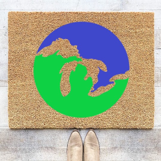 Great Lakes Weather Merch! Coir Doormats