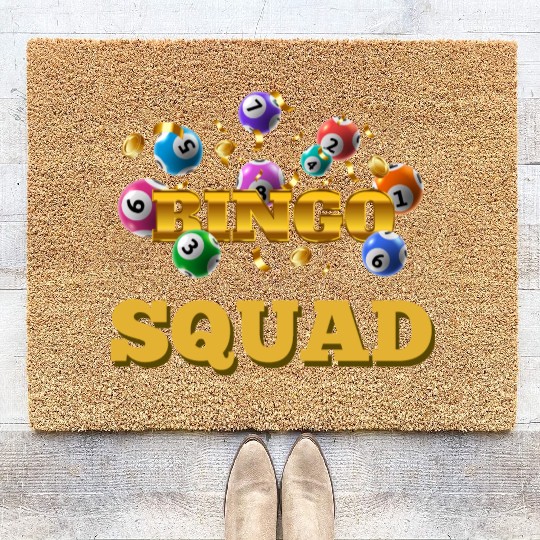 Lucky bingo Coir Doormats