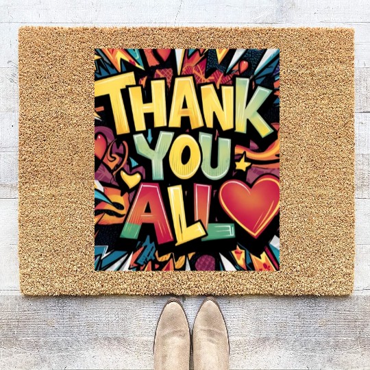 Thank you All Coir Doormats