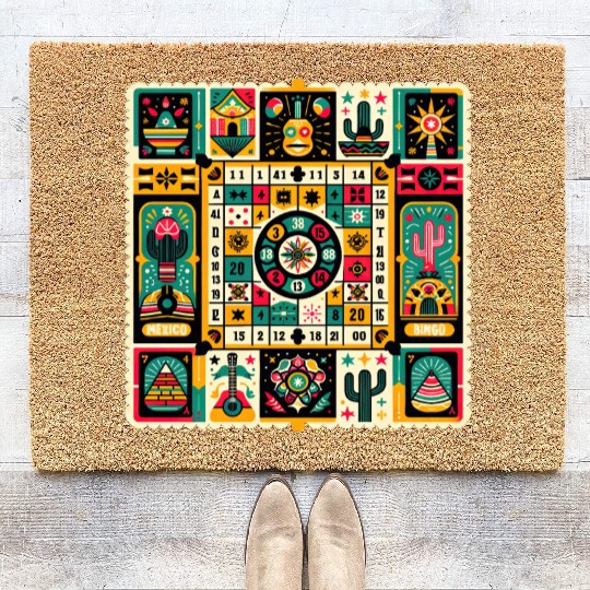 Loteria: Mexico's Bingo Fiesta Coir Doormats