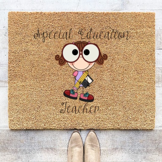 Special Education Teacher Coir Doormats