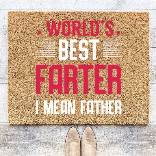 Dad World Best Coir Doormats