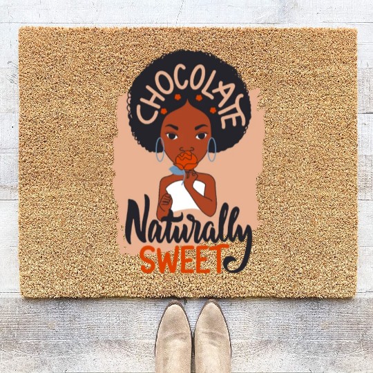 Chocolate naturally sweet Coir Doormats