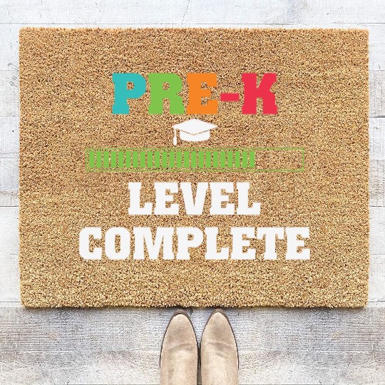 PreK level complete Graduation Coir Doormats