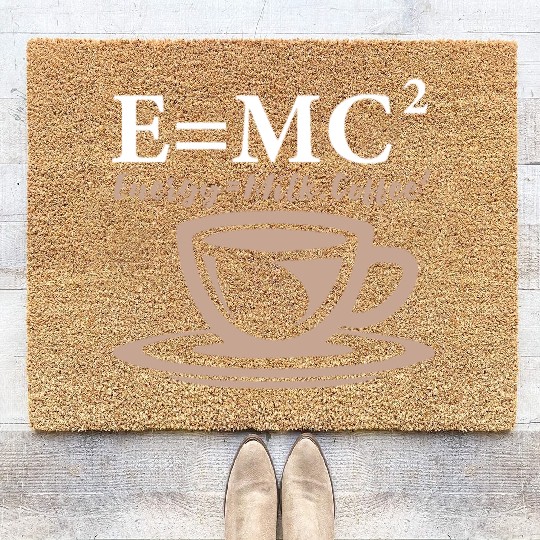 E MC2 SCIENCE Coir Doormats DESIGN