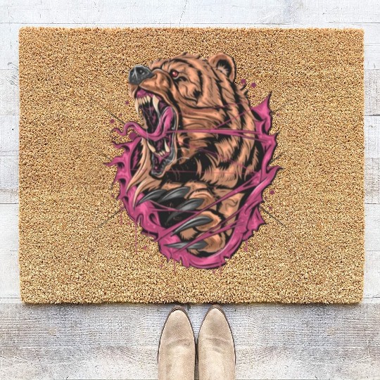 "Pony Bear Coir Doormats Designs: Embrace the Cuteness!"