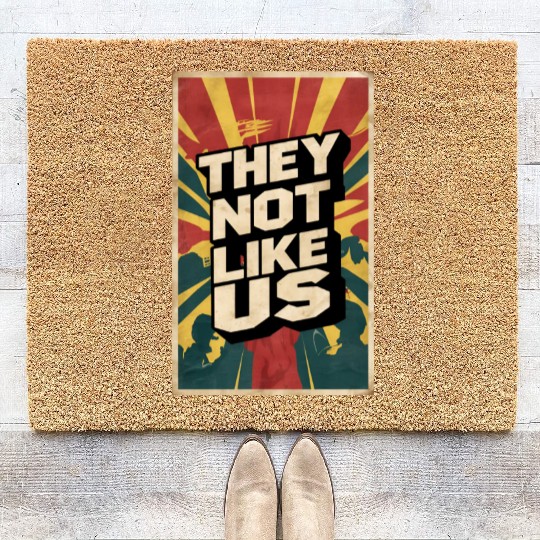 They not like us Coir Doormats