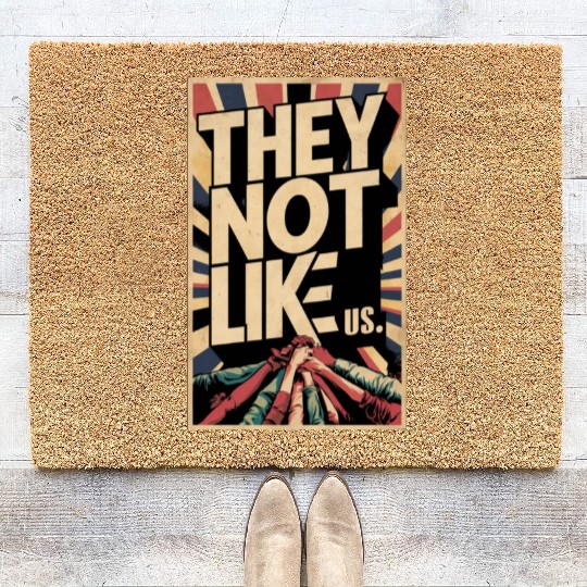They not like us Coir Doormats