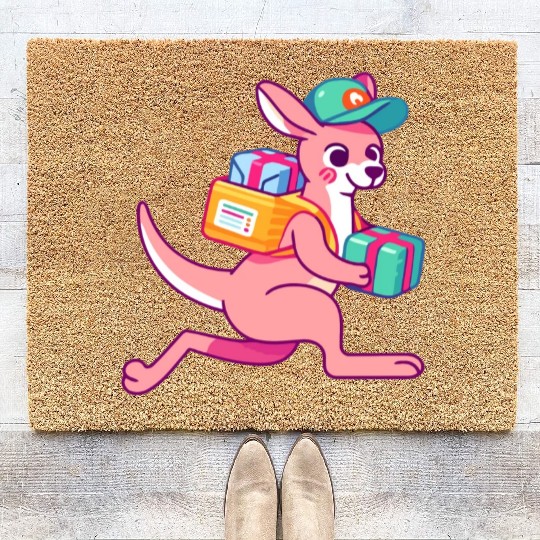 Speedy Delivery: Kangaroo Courier Coir Doormats