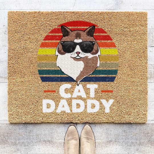Ragdoll Cat Mommy Cat Mom Lover Coir Doormats