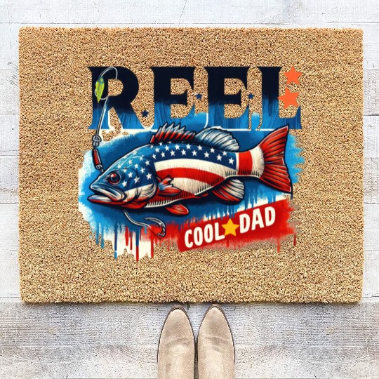 Reel Cool Dad Coir Doormats