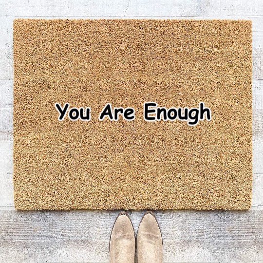 Affirmation-Echoes-Messages-Connection- Coir Doormats
