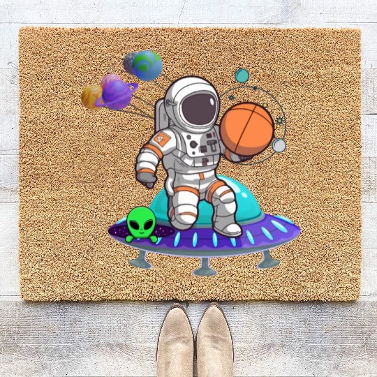 Young Astronauts: Exploring Planets in Space. Coir Doormats