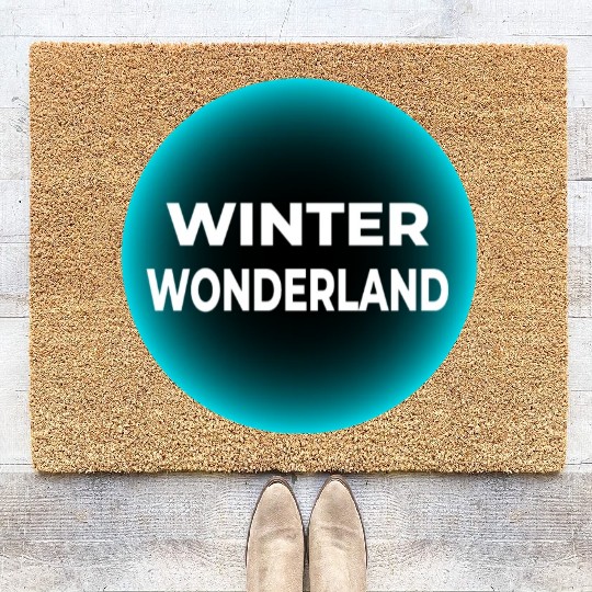 Winter Wonderland Coir Doormats