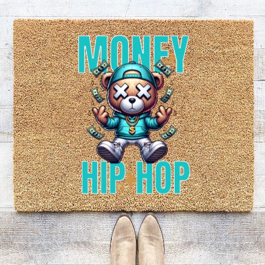 Money HipHop Coir Doormats