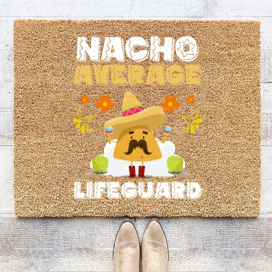 Lifeguard Beach Coir Doormats