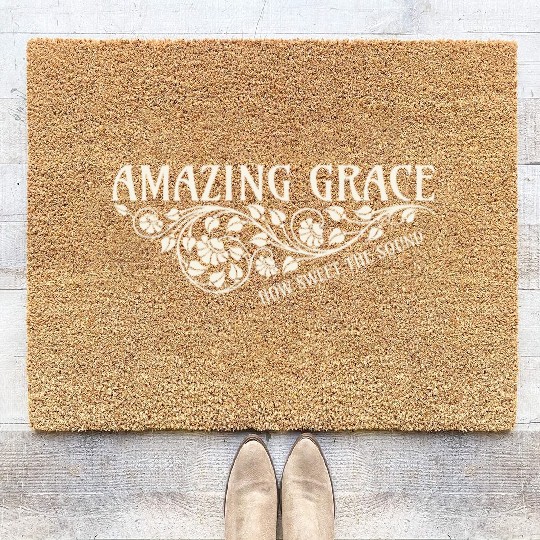 Amazing Grace Coir Doormats