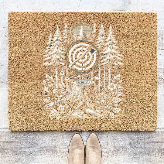 Axe Throwing Enthusiasts Championship Precision Coir Doormats