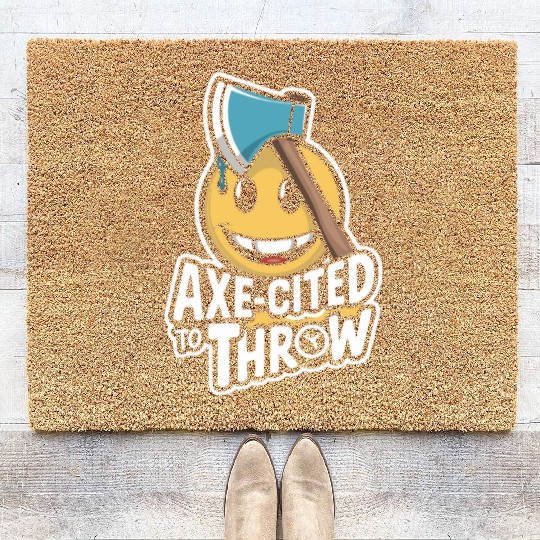 Axe Throwing Enthusiasts Championship Precision Coir Doormats