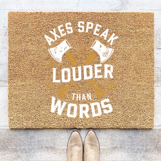 Axe Throwing Enthusiasts Championship Precision Coir Doormats