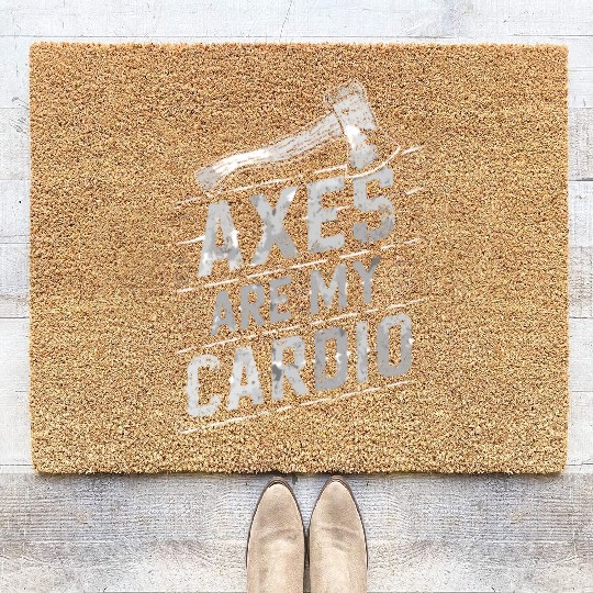 Axe Throwing Enthusiasts Championship Precision Coir Doormats