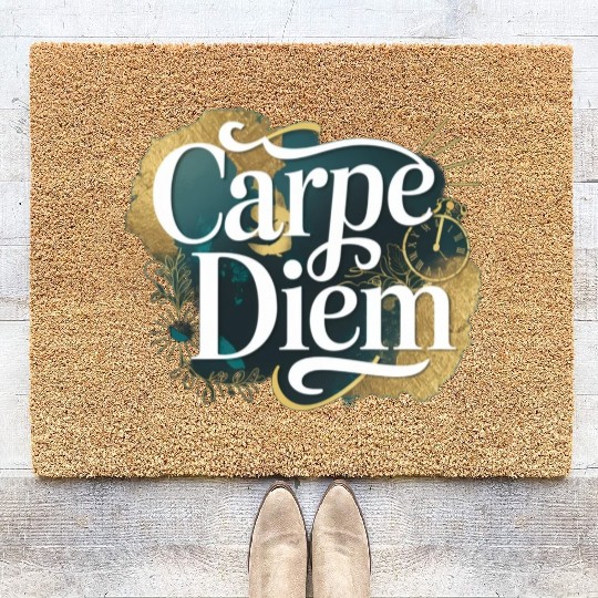 Carpe Diem Coir Doormats