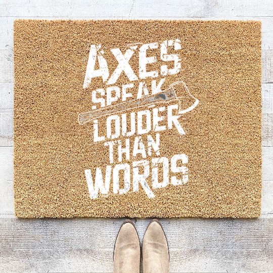 Axe Throwing Enthusiasts Championship Precision Coir Doormats