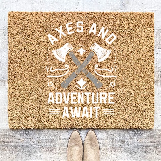 Axe Throwing Enthusiasts Championship Precision Coir Doormats